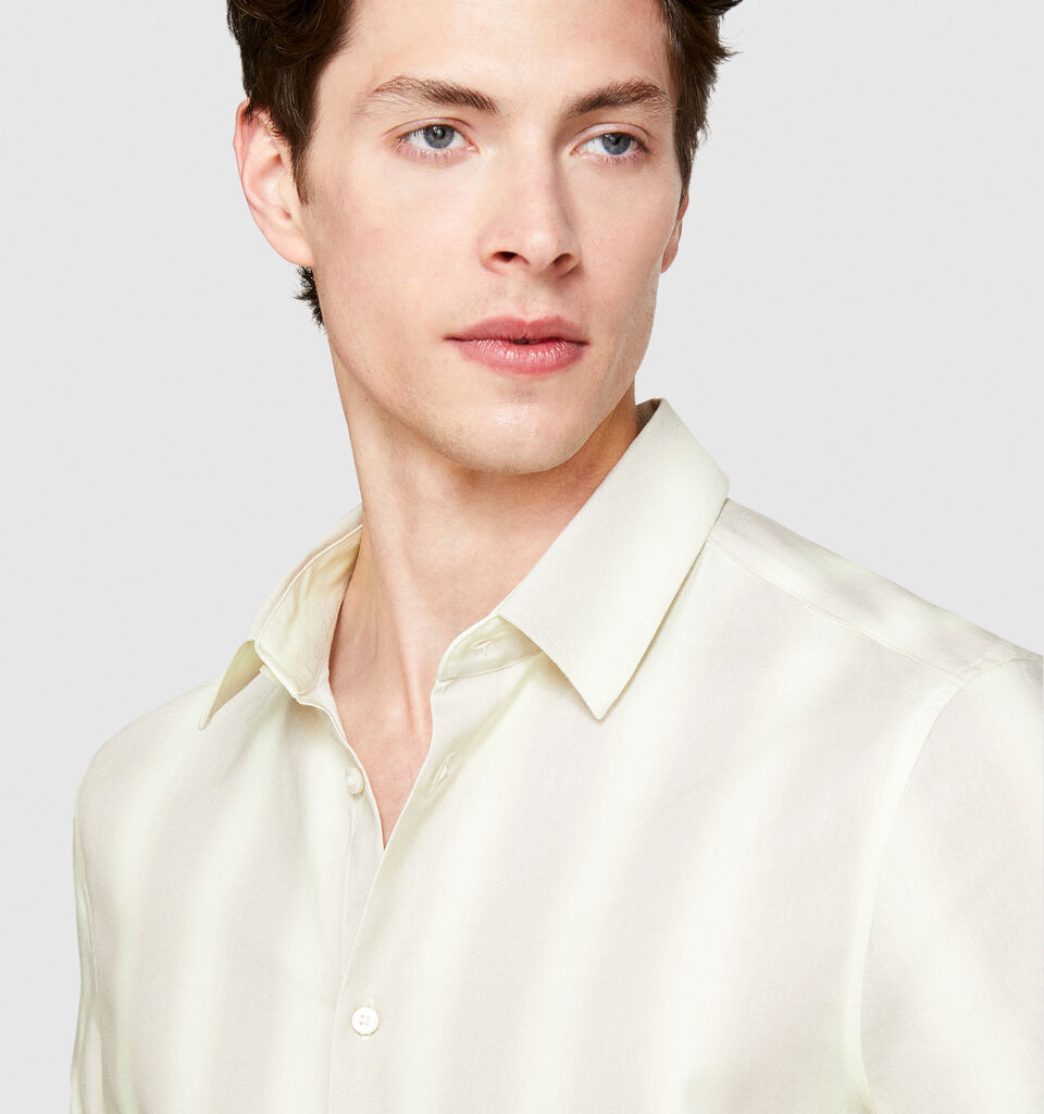 Short sleeve printed shirt - men's slim fit shirts - Multi-color | Sisley image number 5